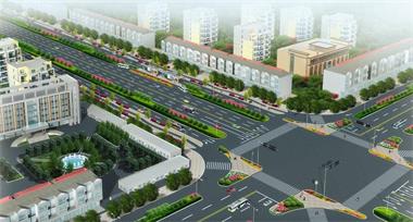 中建国际西安曲江市政道路